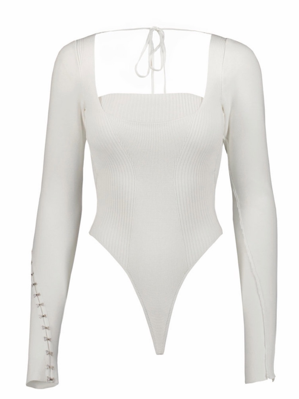 Anna October Chloe Slit Sleeve Knit Top Size XS